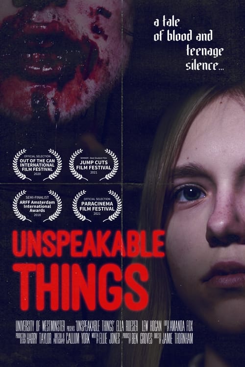 Poster Unspeakable Things 2021