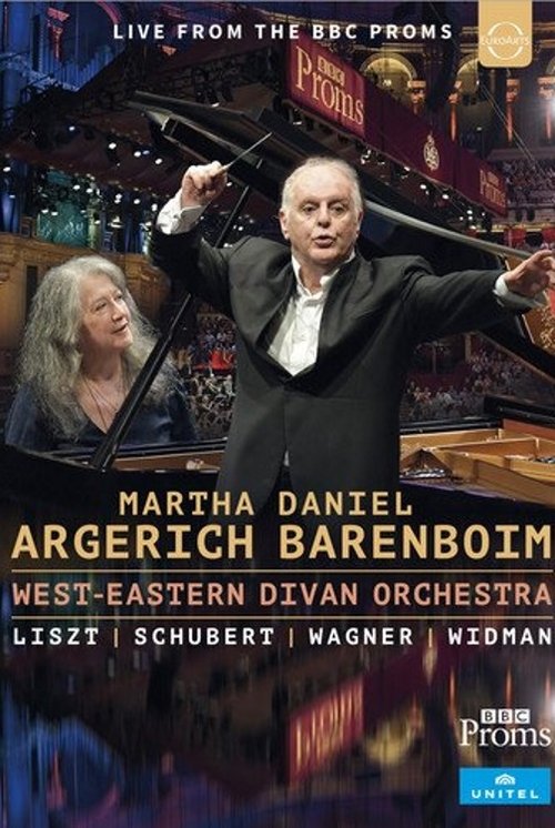 Poster BBC Proms 2016: Liszt, Schubert, Wagner (Martha Argerich, West-Eastern Divan Orchestra, Daniel Barenboim) 2018