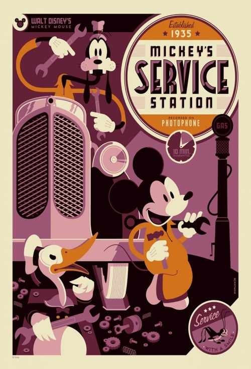 Mickey's Service Station 1935