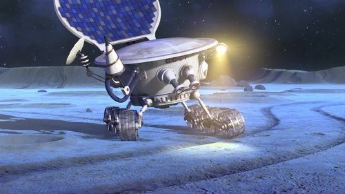 Space Dogs Adventure to the Moon
