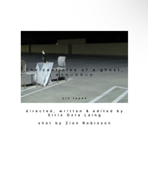 Cartell de The canticles of a ghost,