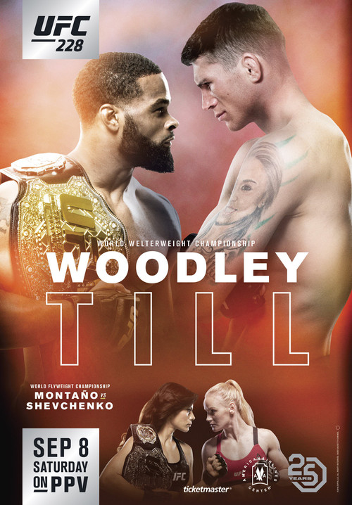 UFC 228: Woodley vs. Till poster