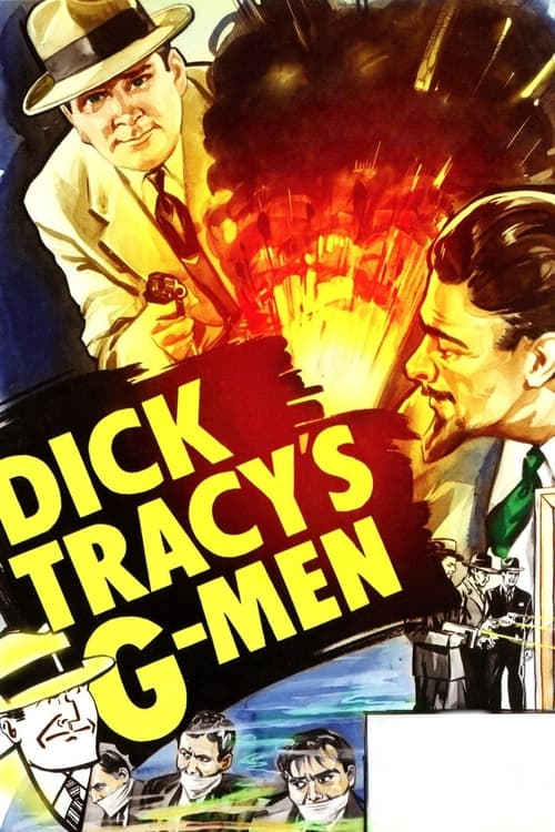 Dick Tracy's G-Men poster