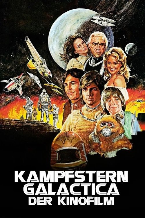 Kampfstern Galactica Poster