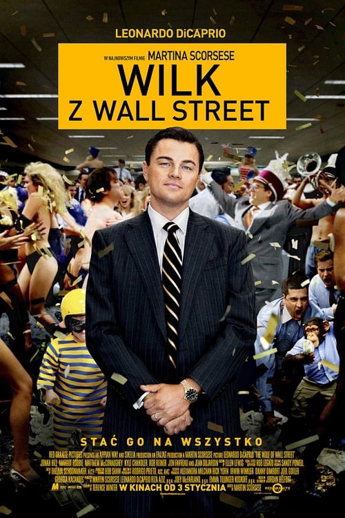 plakat Wilk z Wall Street cały film