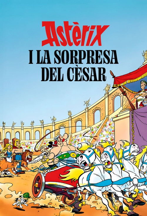 Cartell de Astèrix i la sorpresa del Cèsar