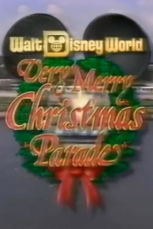 Walt Disney World Very Merry Christmas Parade Poster