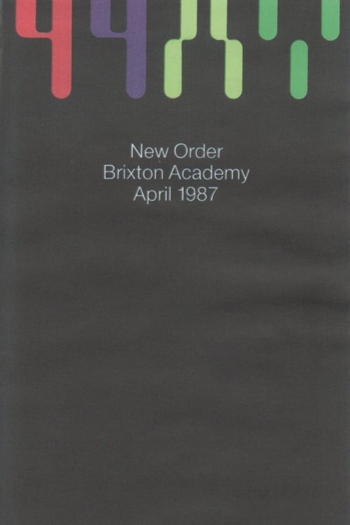 New Order: Brixton Academy (1989) poster