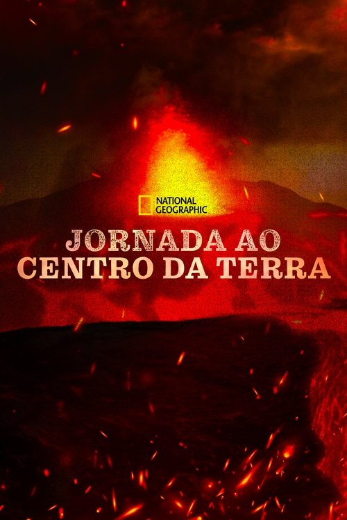 Pôster de Jornada ao Centro da Terra