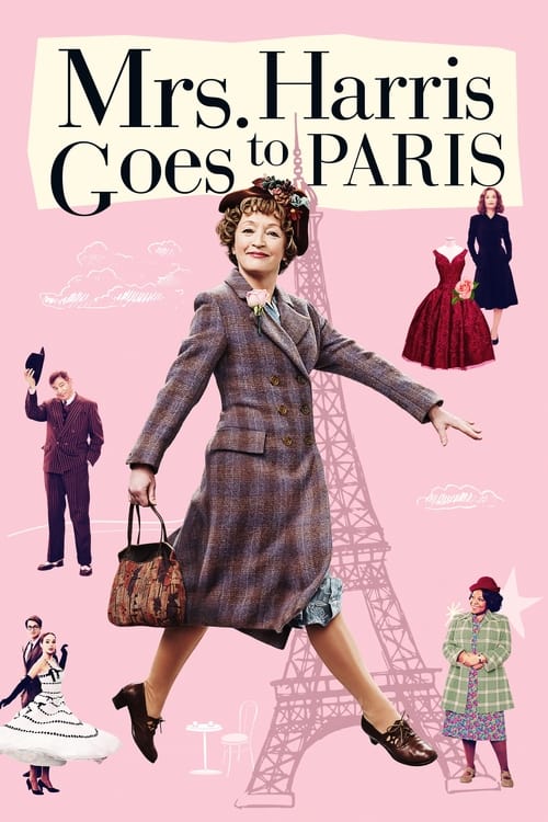 Grootschalige poster van Mrs Harris Goes to Paris