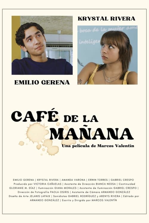 Poster Café de la Mañana 