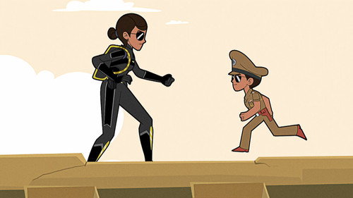 Little Singham - Black Shadow