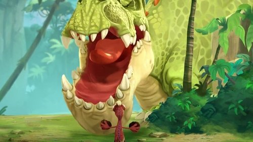 Escena del episodio 30 de la temporada 1 de la serie Gigantosaurus