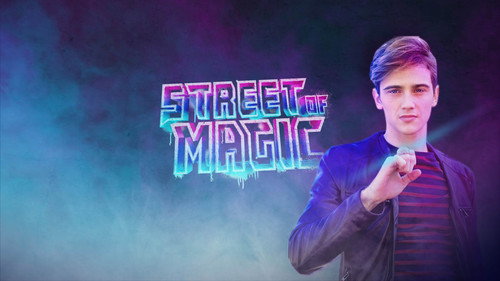 Street of Magic Backdrop Blur