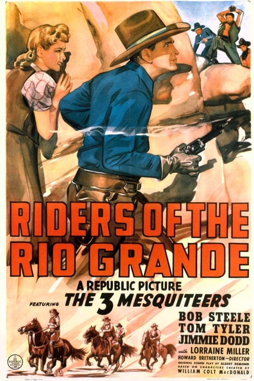 Poster Riders of the Rio Grande 1943