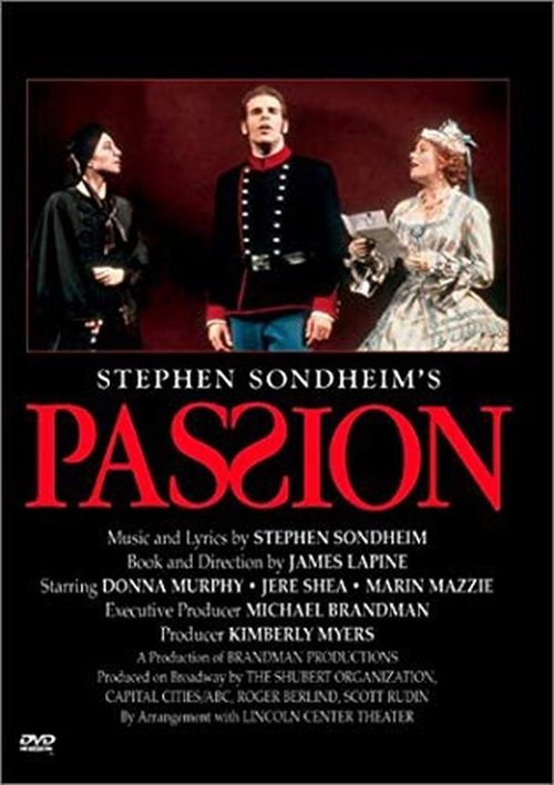 Passion: A New Musical movie poster player