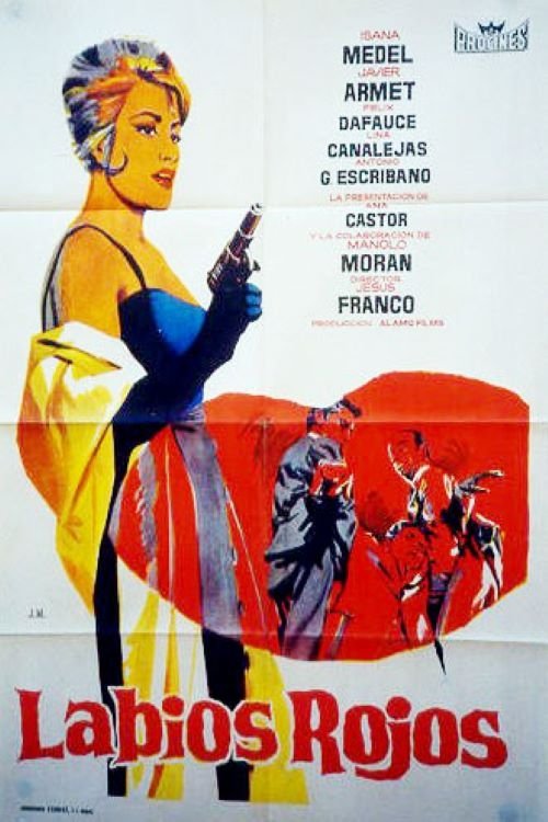Labios rojos movie poster player