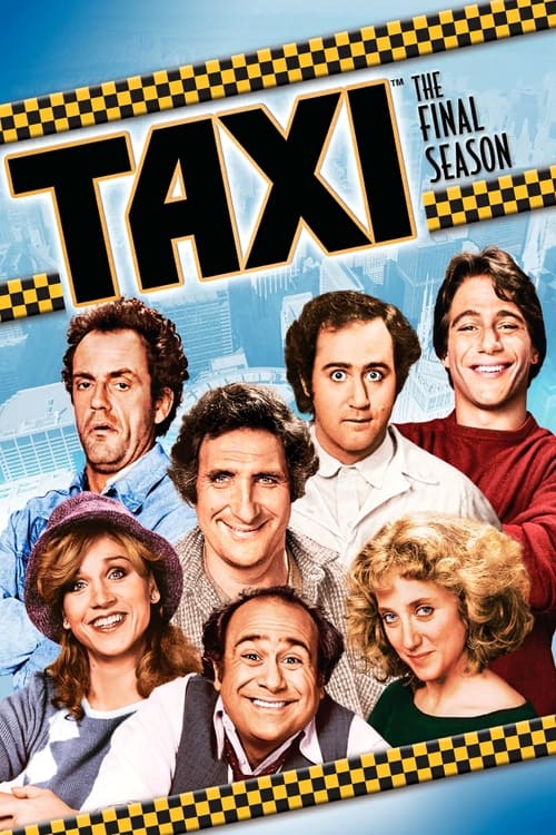 Póster de la temporada 5 de la serie Taxi