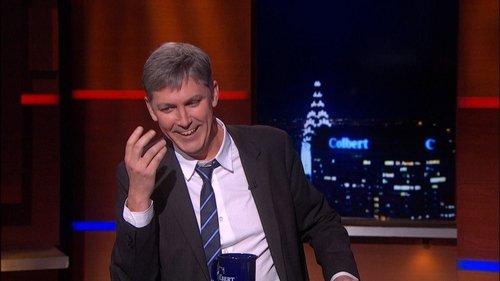 Escena del episodio 20 de la temporada 11 de la serie The Colbert Report