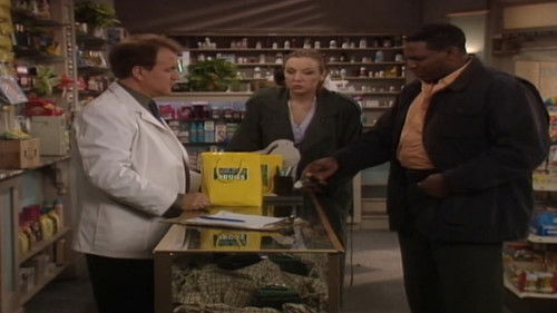 Escena del episodio 14 de la temporada 5 de Grace Under Fire