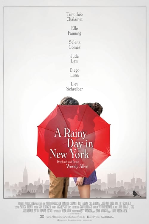 A Rainy Day in New York poster