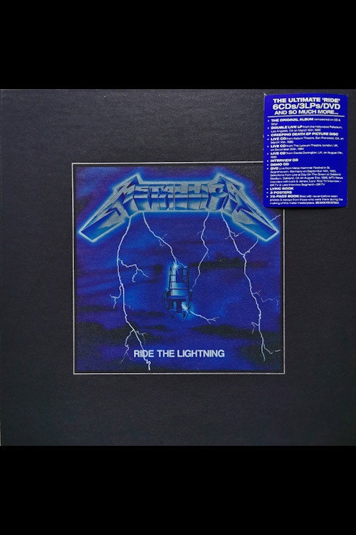 Metallica – Ride The Lightning - Deluxe box set DVDs