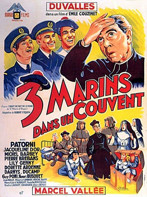 Trois marins dans un couvent Movie Poster Image