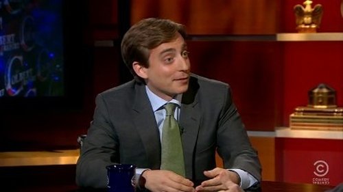 Escena del episodio 30 de la temporada 7 de la serie The Colbert Report