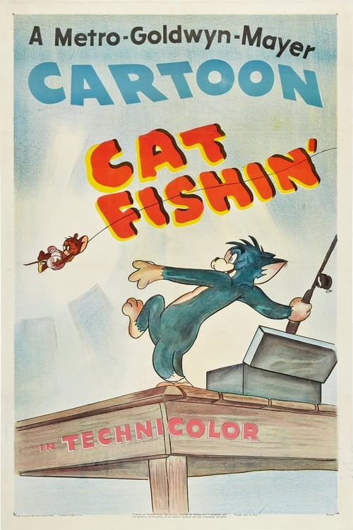 Poster Cat Fishin' 1947