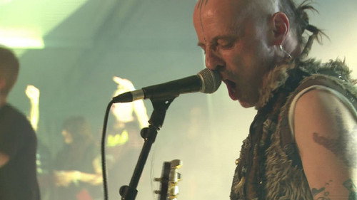 Les Ramoneurs De Ménhirs au Festival Yaouank 2017 Backdrop Blur