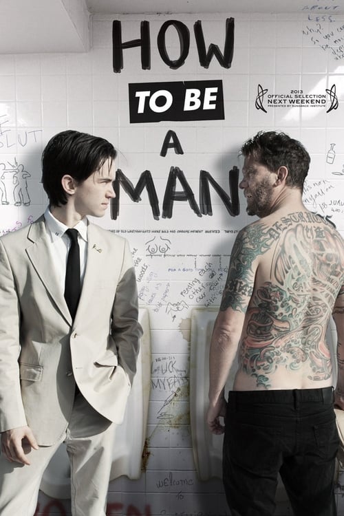 Grootschalige poster van How to Be a Man