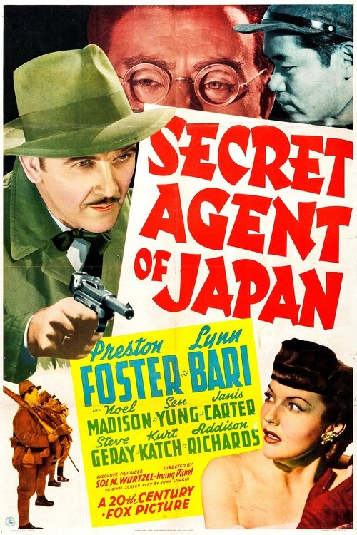 Secret Agent of Japan movie poster player