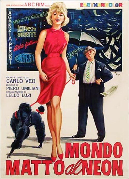 Mondo matto al neon movie poster player