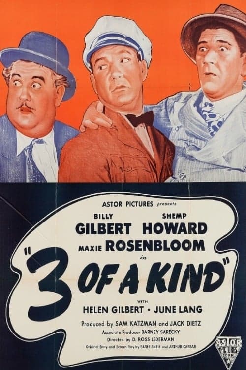 Poster Three of a Kind 1944