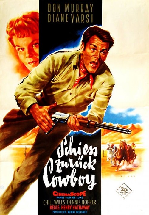 Schieß zurück, Cowboy movie poster player