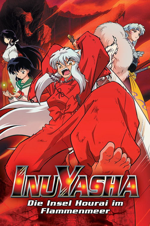 Inuyasha the Movie 4: Fire on the Mystic Island poster