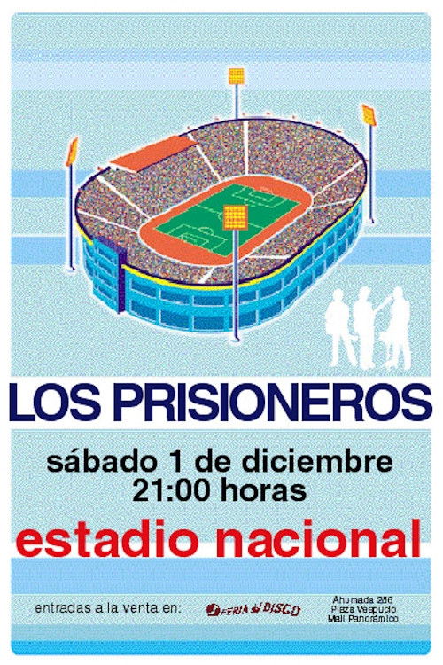 Los Prisioneros Estadio Nacional poster