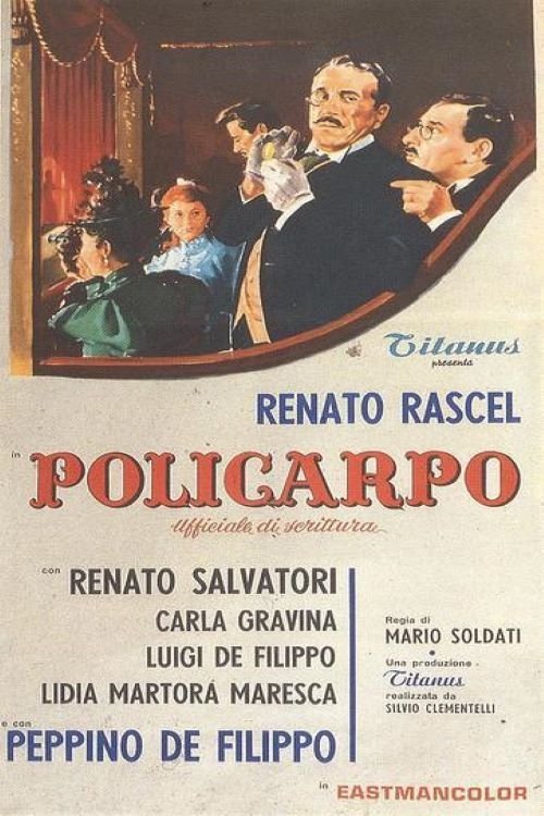 Policarpo, calígrafo diplomado 1959