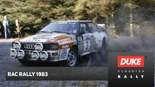 RAC Rally 1983 Backdrop Blur