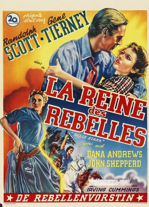 La Reine des rebelles movie poster player