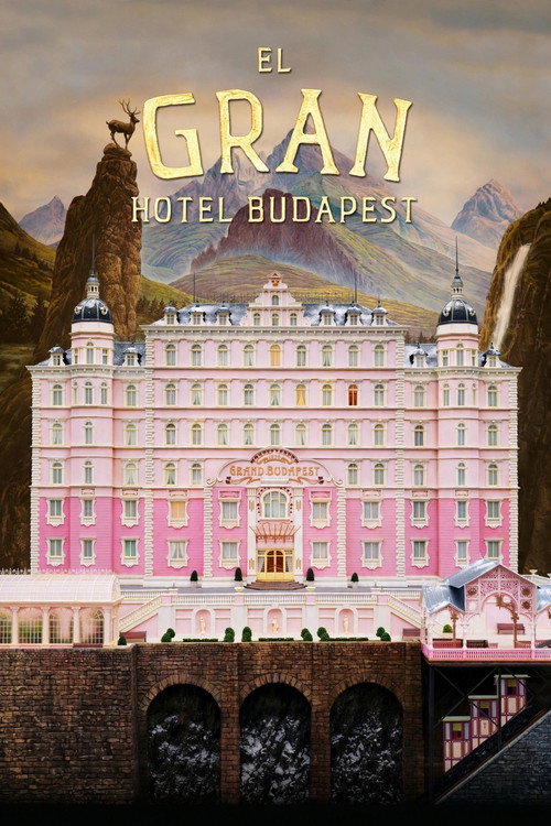 Cartell de El gran hotel Budapest