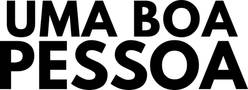 Uma Boa Pessoa - Logo 3