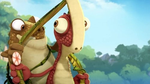 Escena del episodio 20 de la temporada 1 de la serie Gigantosaurus