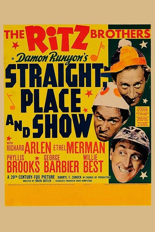 Straight, Place and Show (1938) poster