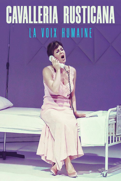 Affiche du film Cavalleria Rusticana - La voix humaine