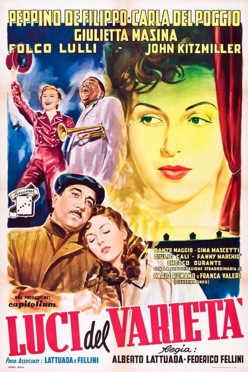 Luci del varietà (1950) poster
