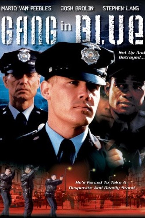 Gang in Blue movie poster player