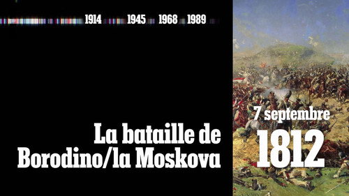 Image 7 septembre 1812 — La bataille de Borodino/la Moskova