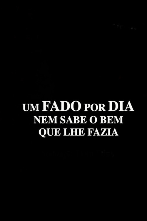 Um fado por dia nem sabe o bem que lhe fazia - Season 1 Poster Blur