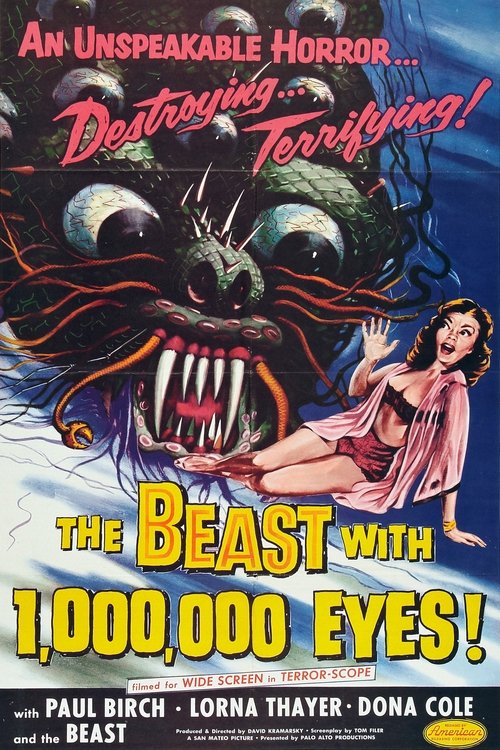 The Beast with a Million Eyes poster
